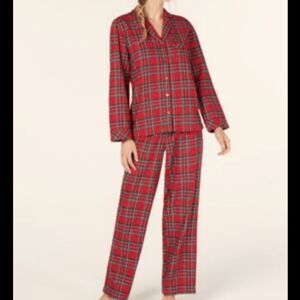 Family Pajamas Cotton Plaid Pajamas Set Brinkley Plaid Medium